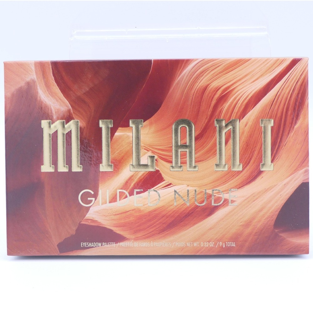 Milani Gilded Nude Hyper-Pigmented‎ Eyeshadow Palette 15 Shades Pressed Powder